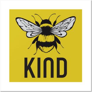 Bee Kind Posters and Art